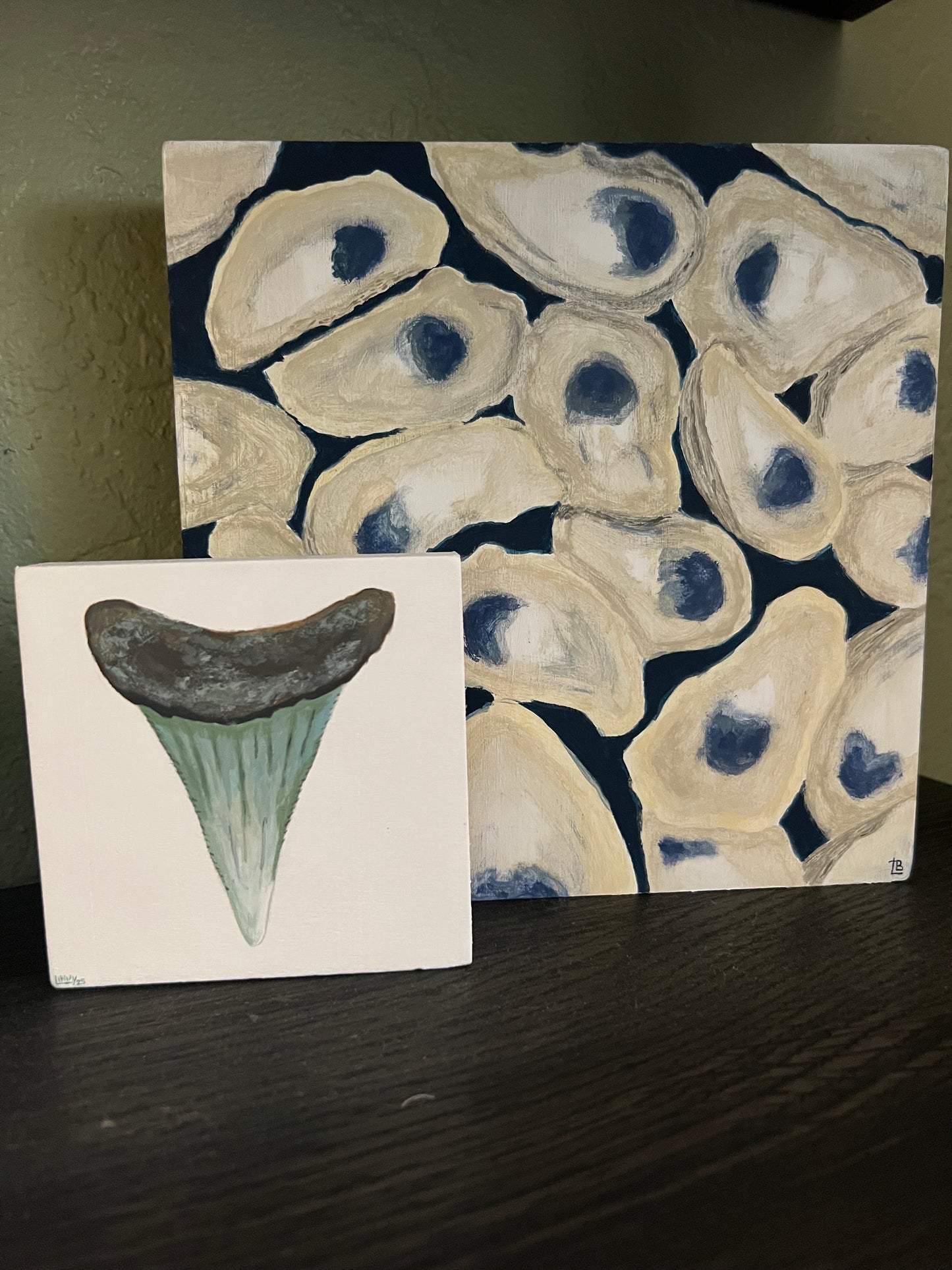 Relic of the Hunter • Original 4”x4” Acrylic Painting