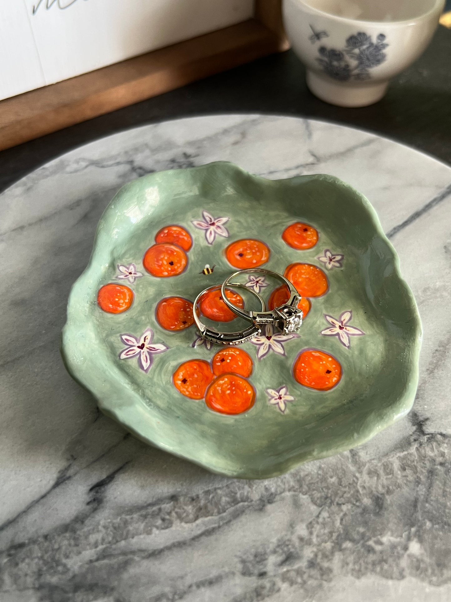 Oranges Ring Dishes