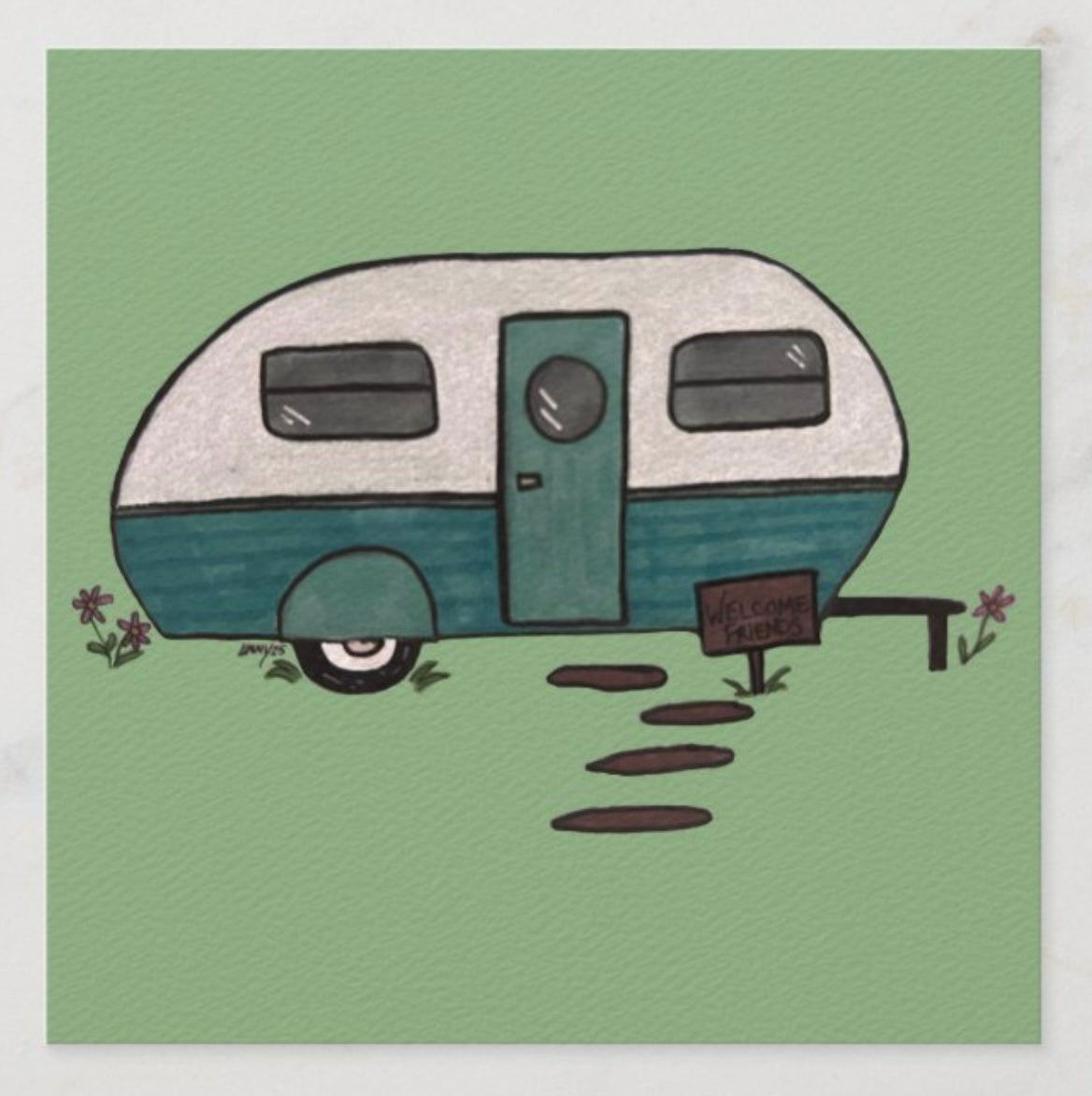 “Welcome Wagon” Art Print