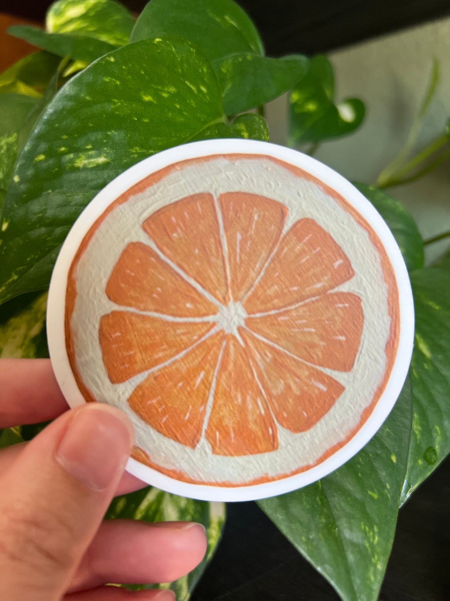 Orange Slice Sticker