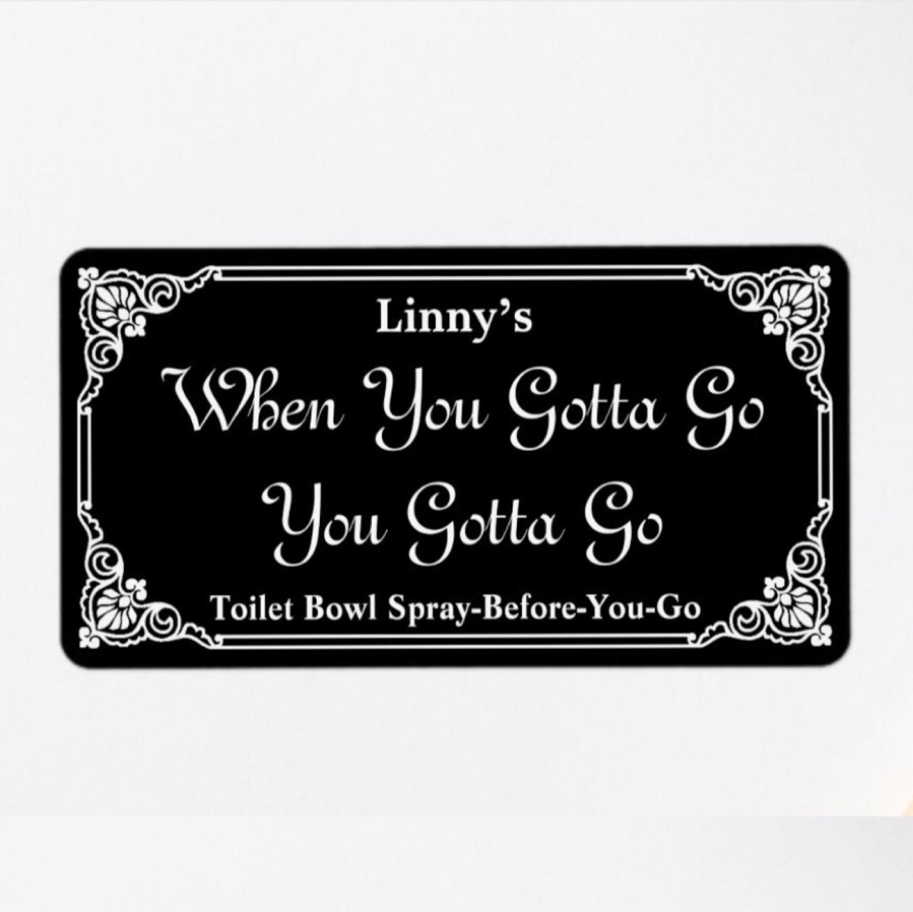 Linny’s When You Gotta Go, You Gotta Go Toilet Bowl Spray-Before-You-Go