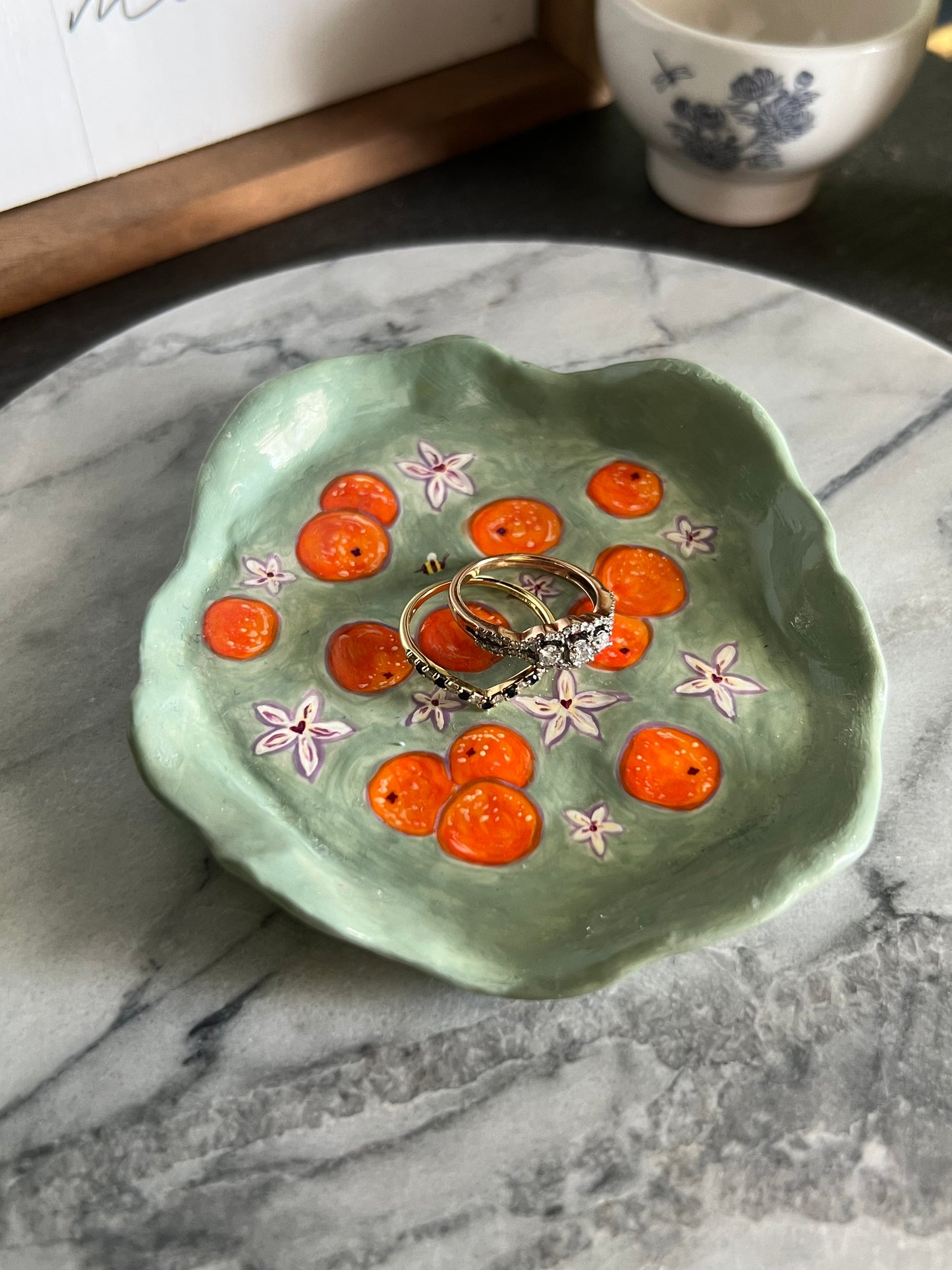 Oranges Ring Dishes