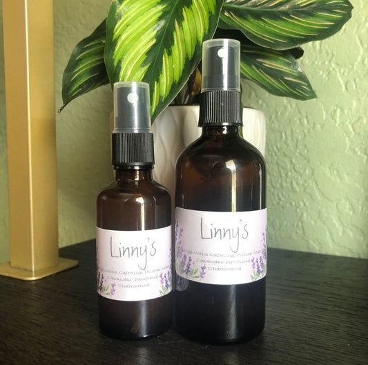 Linny’s Nighttime Calming Pillow Spray • Lavender Patchouli Chamomile