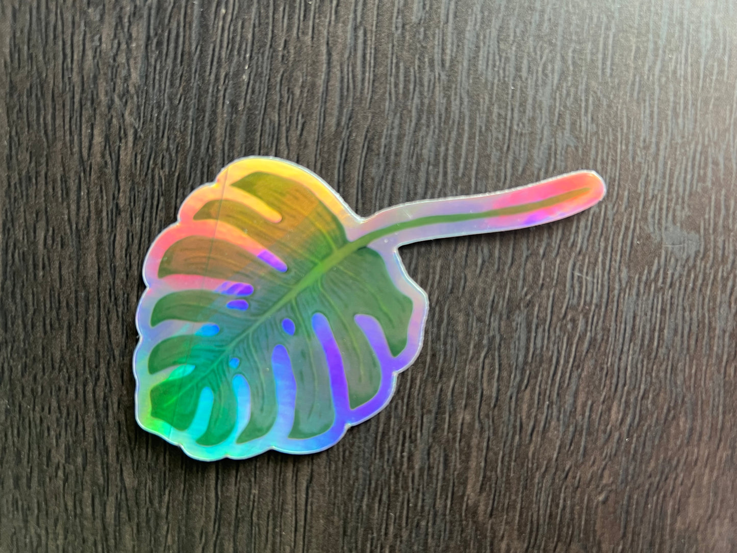 Philodendron Holographic Sticker