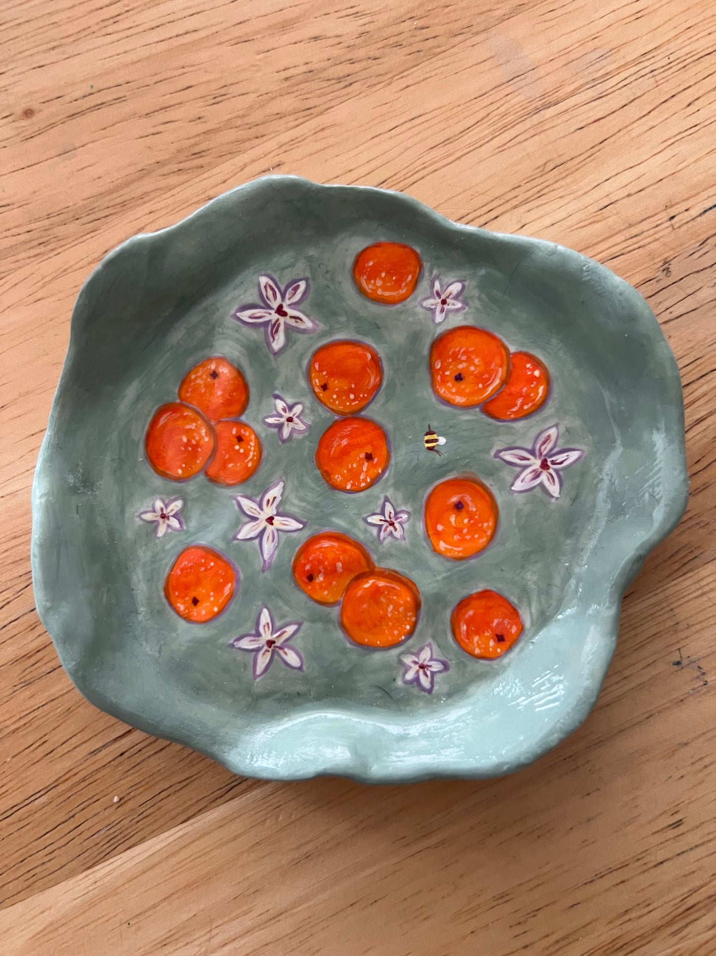 Oranges Ring Dishes