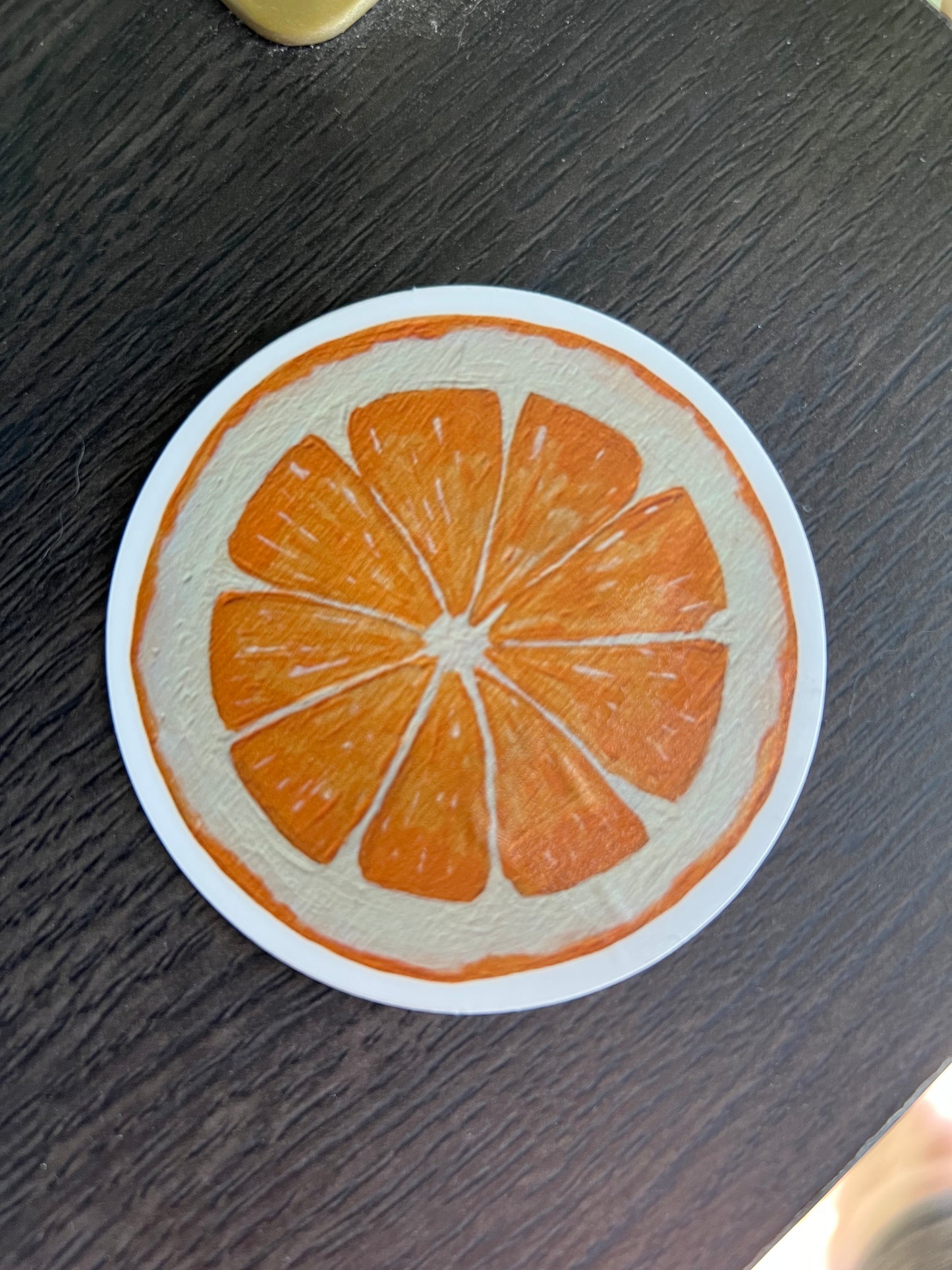 Orange Slice Sticker