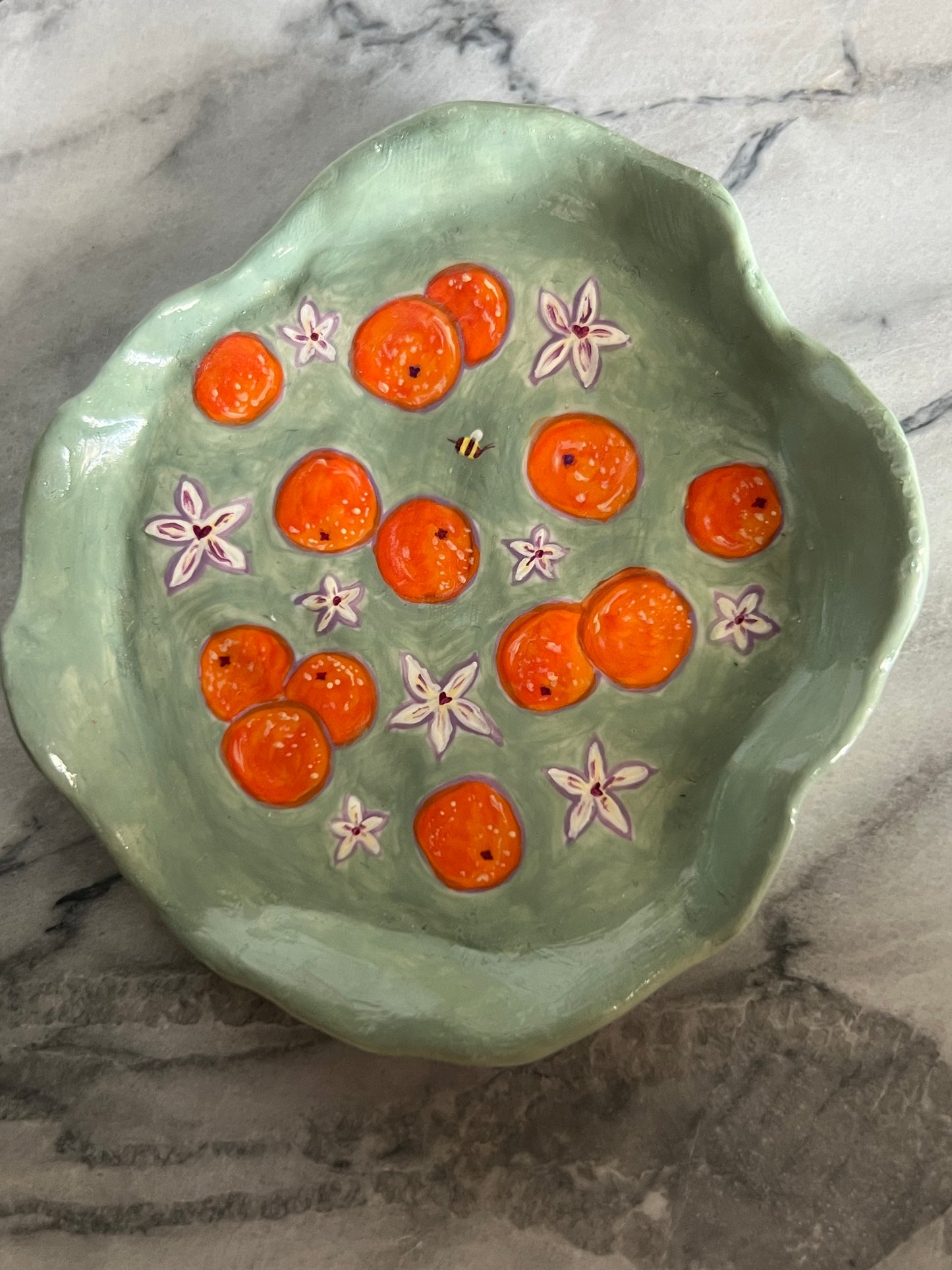 Oranges Ring Dishes