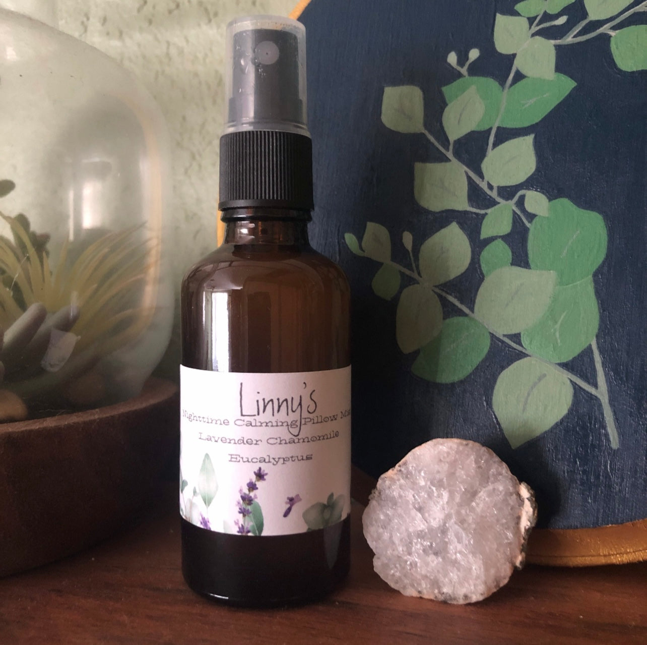 Linny’s Nighttime Calming Pillow Spray • Lavender Chamomile Eucalyptus