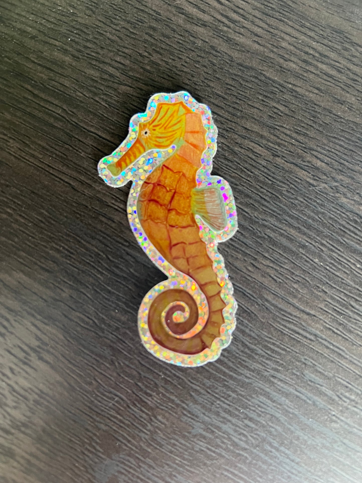 Seahorse Sparkle Sticker