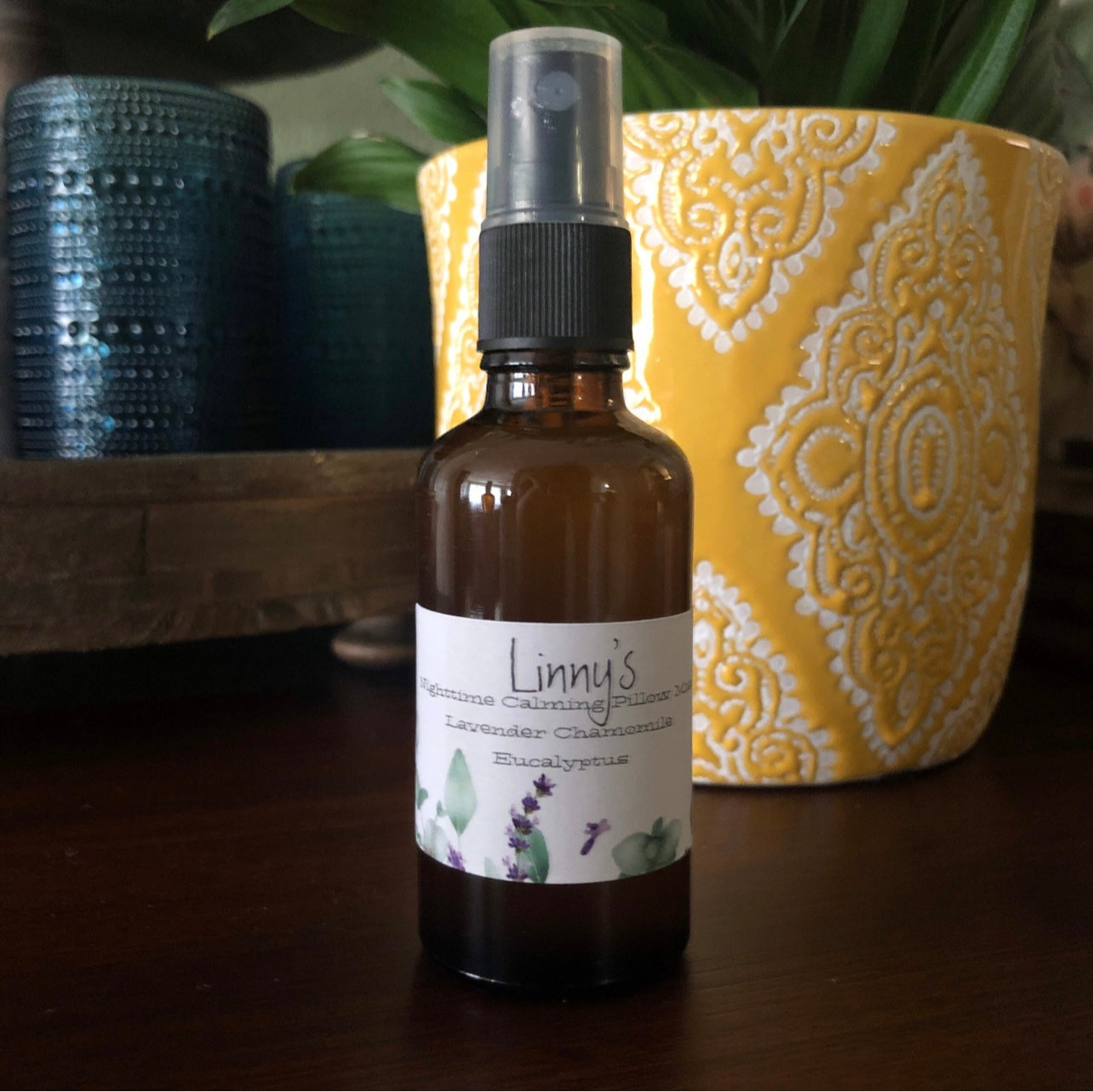 Linny’s Nighttime Calming Pillow Spray • Lavender Chamomile Eucalyptus