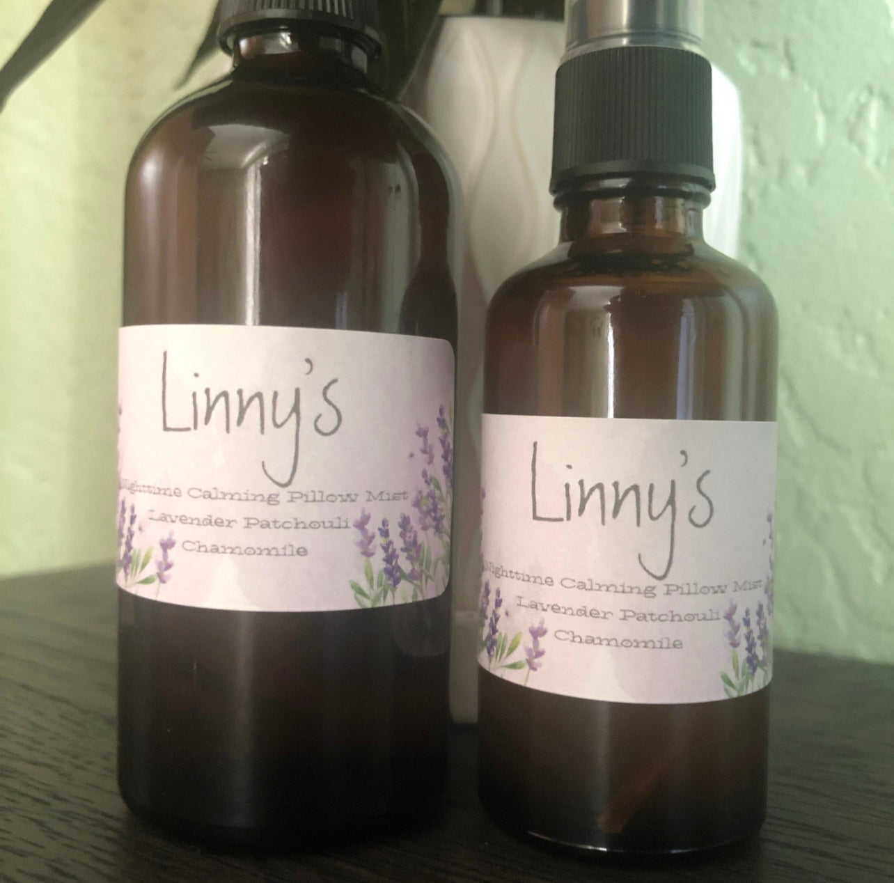 Linny’s Nighttime Calming Pillow Spray • Lavender Patchouli Chamomile