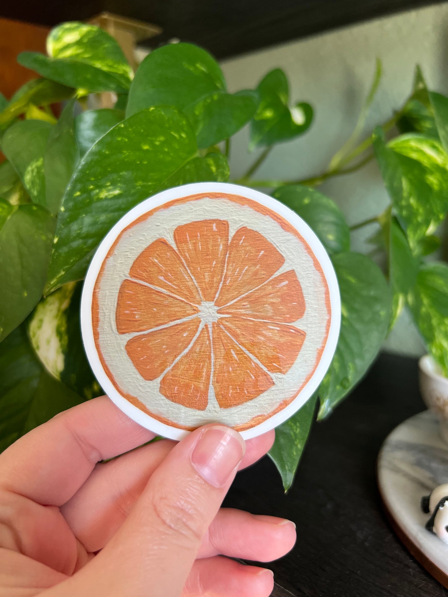 Orange Slice Sticker